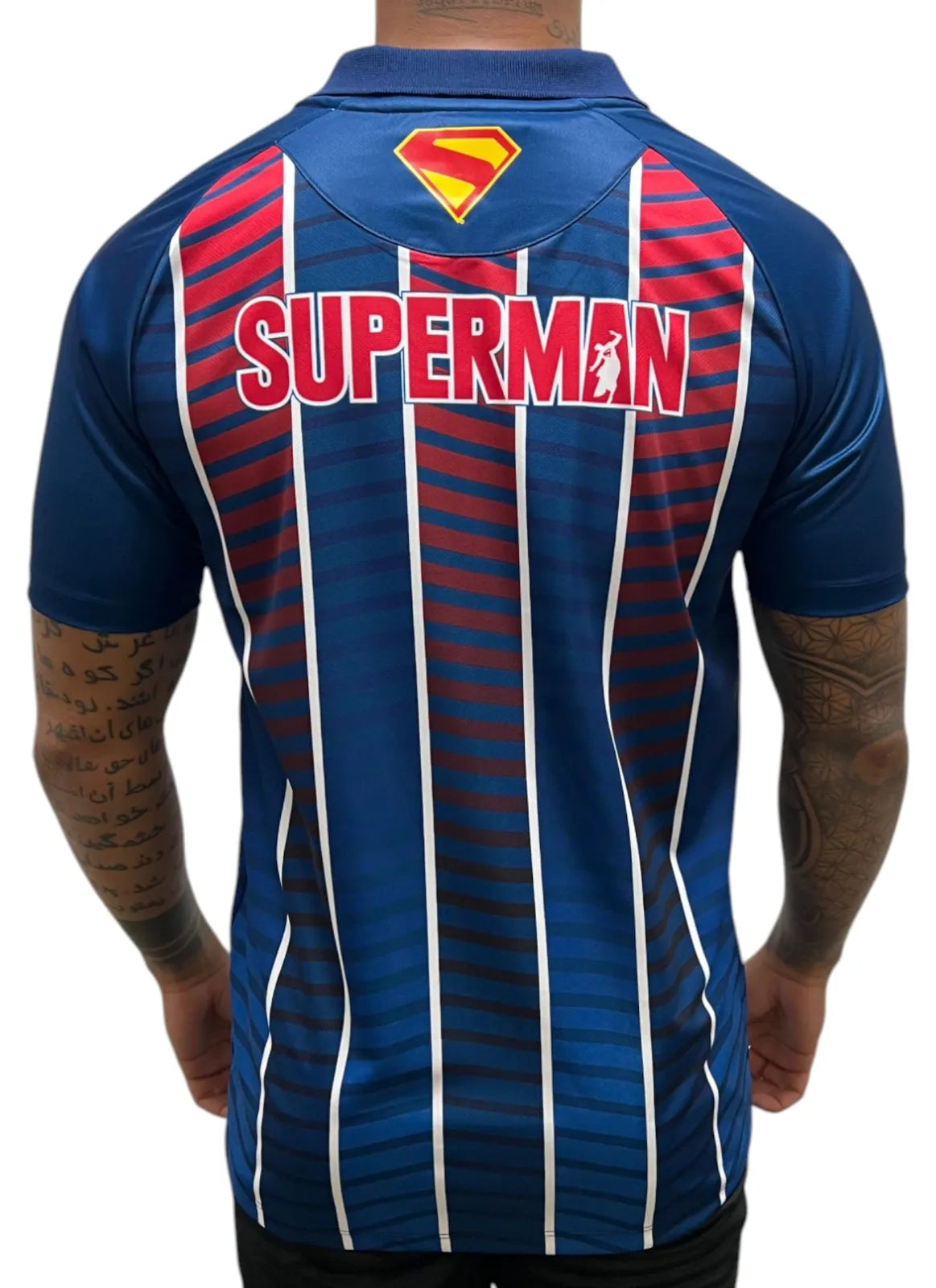 Camisa Superman Casual 2025 Tricolor Masculina - Image 2